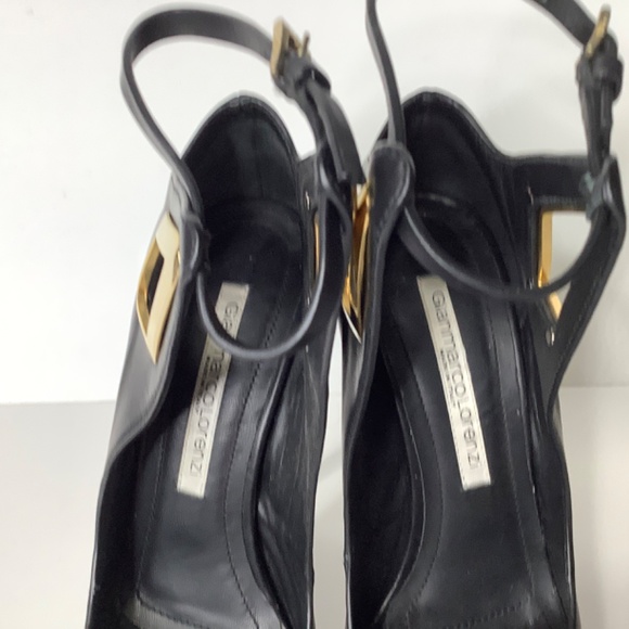 Gianmarco Lorenzi black platform heels 37. - Picture 5 of 16